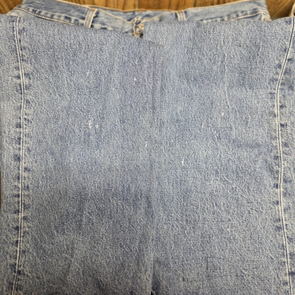VTG Y2K Levis 501 Jeans Mens 38x30 Blue Denim Straight Button Fly Grunge